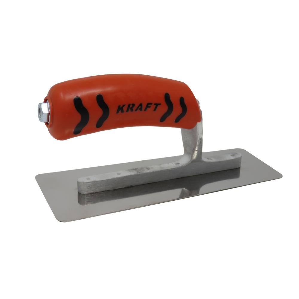 Kraft Tool Co. 8 inch x 3 inch Stainless Steel Venetian Trowel with Proform... by Kraft Tool Co.