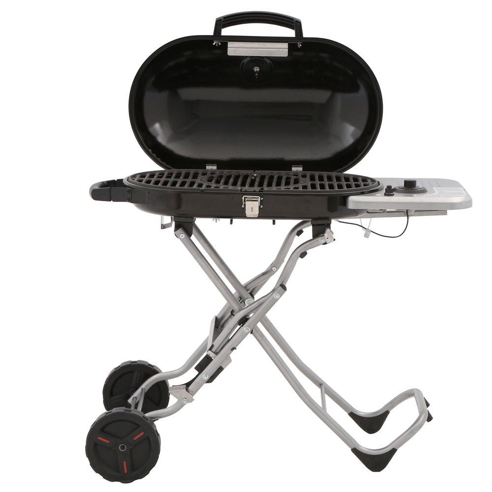 Gridiron 348 sq. in. Single Burner Portable Propane Gas Grill in Black with Insert Compatibility
