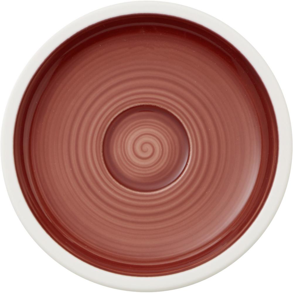 Manufacture Rouge 4-3/4 in. Espresso Cup Saucer, Red