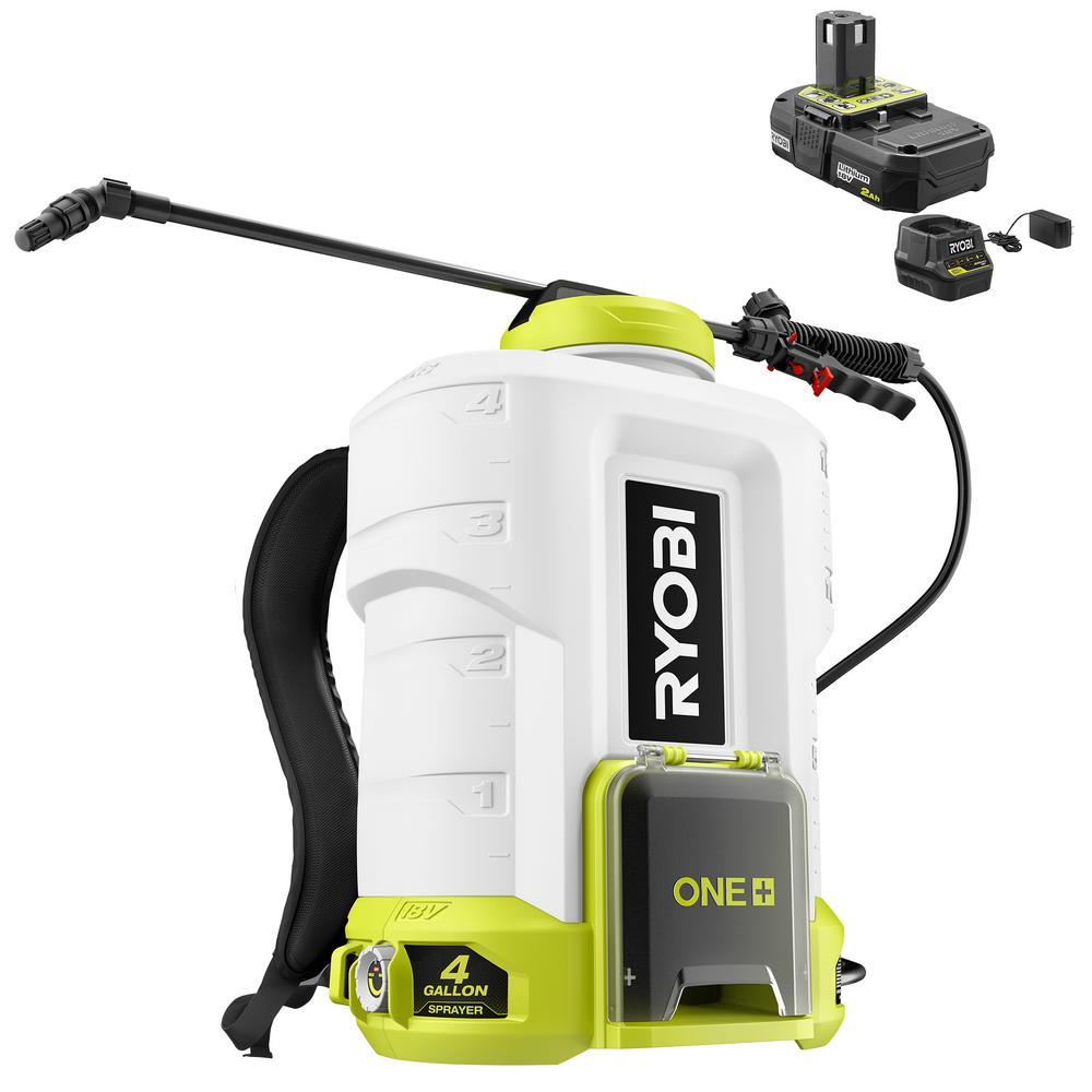 Photo 1 of ***PARTS ONLY***  ONE+ 18V Cordless Battery 4 Gal. Backpack Chemical Sprayer with 2.0 Ah Battery and Charger