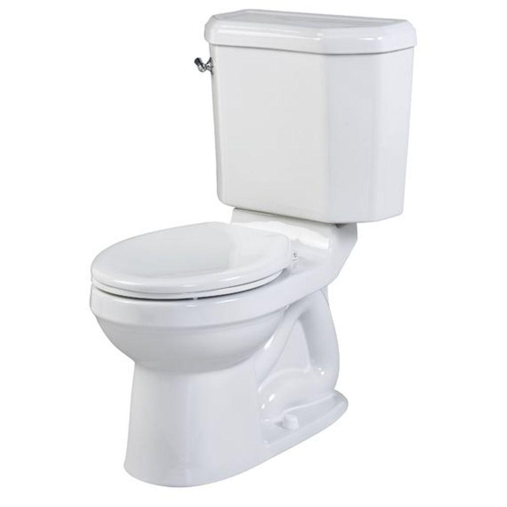 American Standard Doral Classic Champion 4 2-piece 1.6 GPF Round Toilet ...