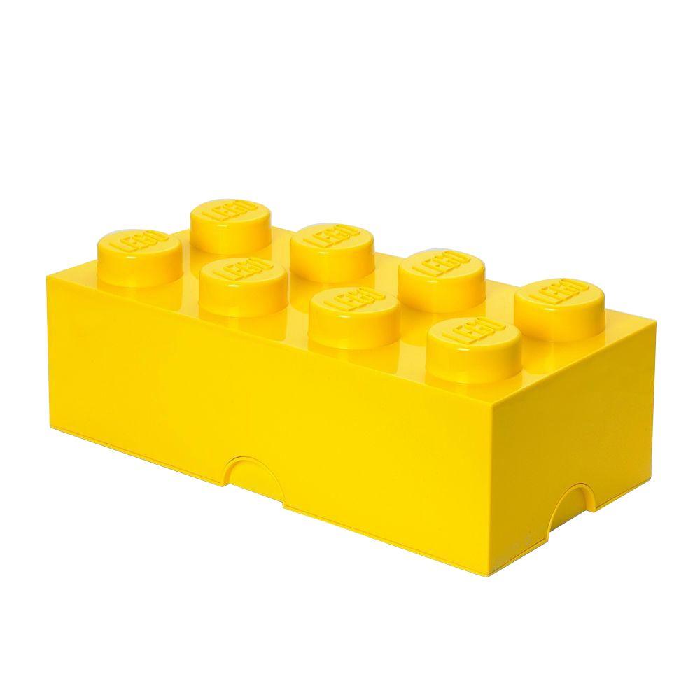 yellow toy storage