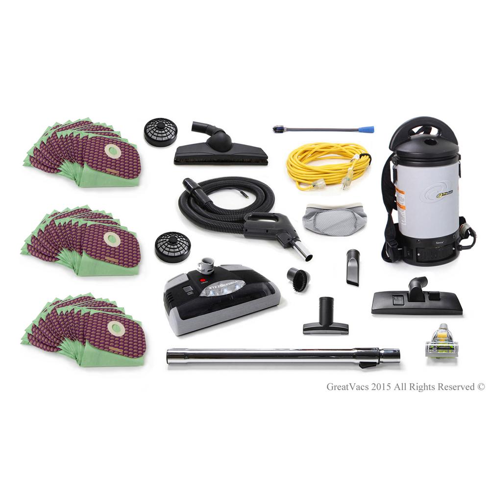 Electrolux Sierra Backpack Commercial Vacuum Cleaner with Restaurant Tool Kit49f_3 The Home Depot