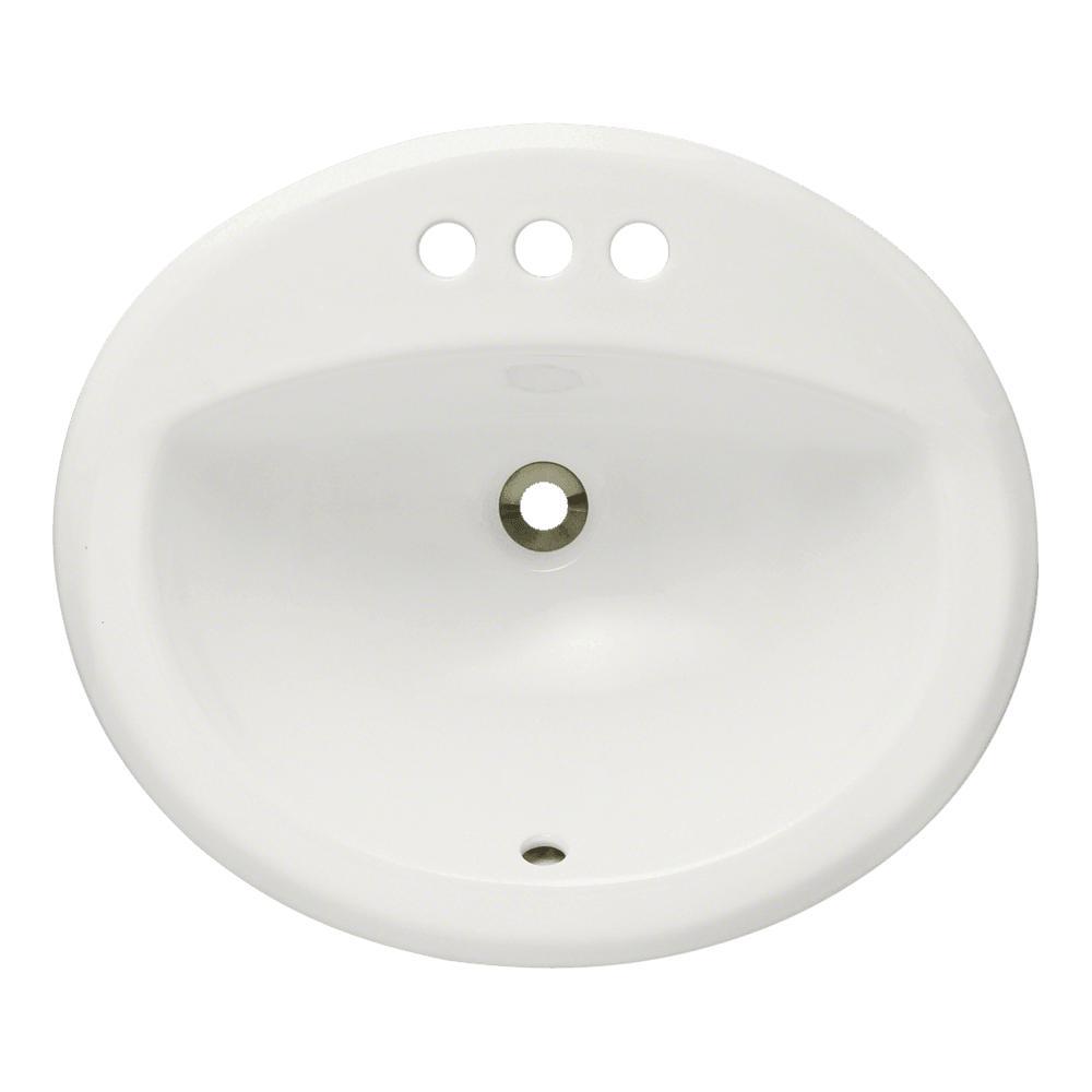 Mr Direct Overmount Porcelain Bathroom Sink In Bisque O2018 B Mr Direct Overmount Porcelain Bathroom