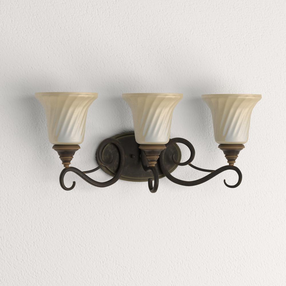 Forged Bronze Progress Lighting P4238-77 5 Light Kensington Chandelier