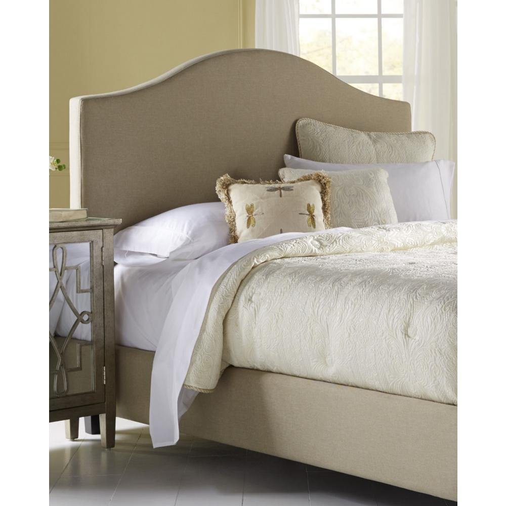 PRI Beige Queen Headboard-DS-1885-250 - The Home Depot