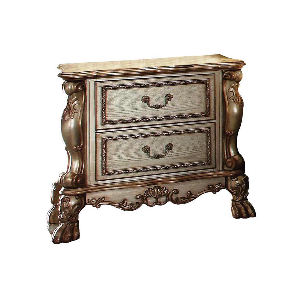 Gold Nightstands Bedroom Furniture The Home Depot