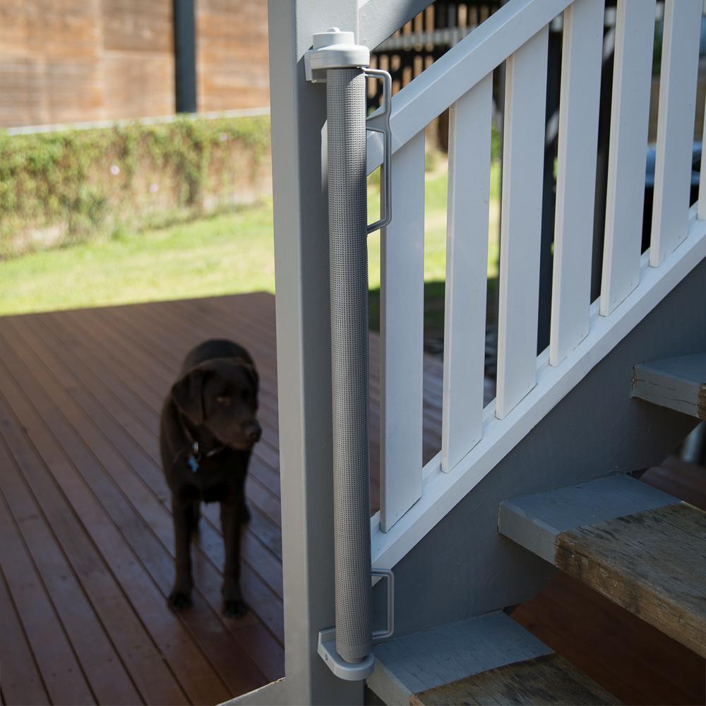 retractable porch gate