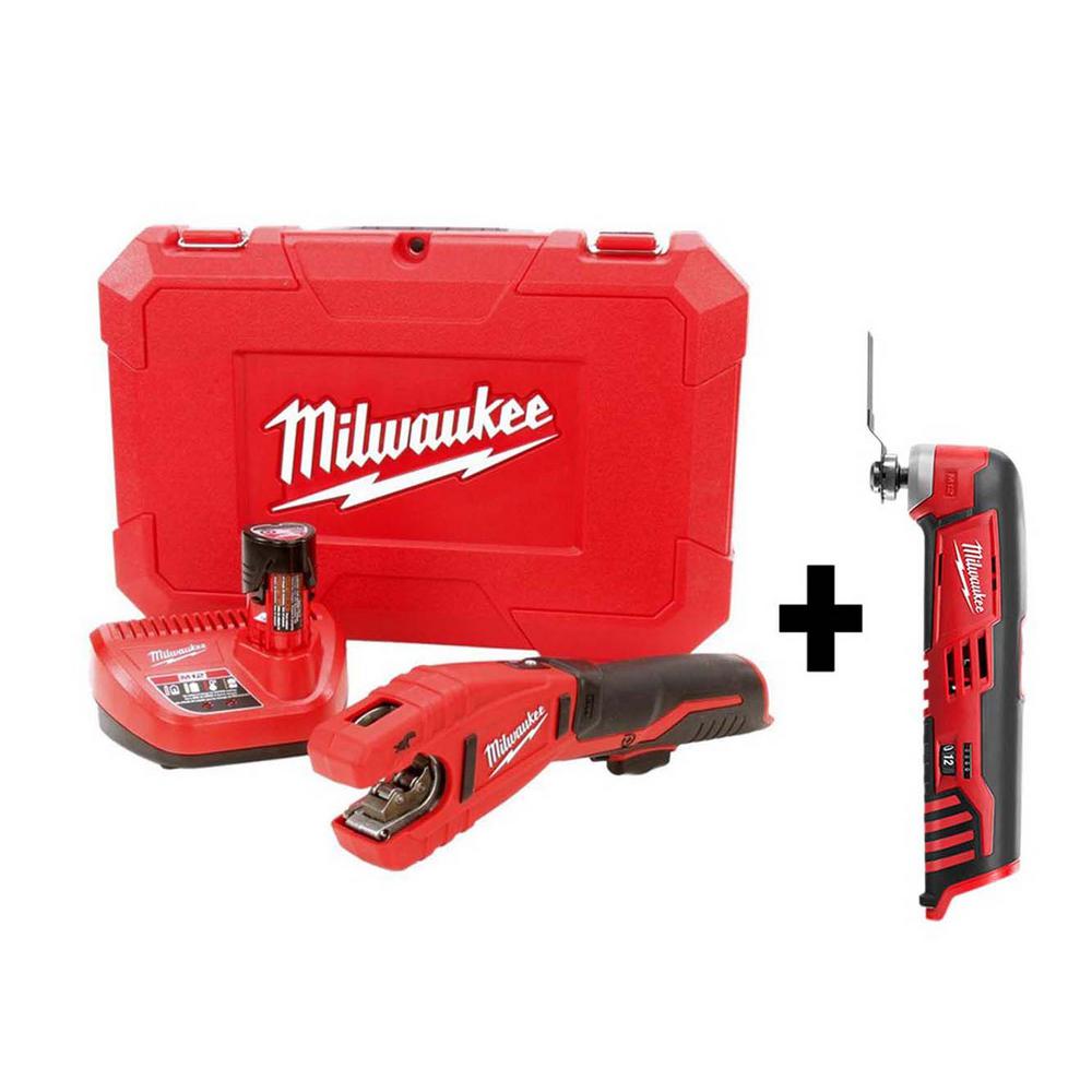 Milwaukee M12 12-Volt Lithium-Ion Cordless Copper Tubing Cutter Kit