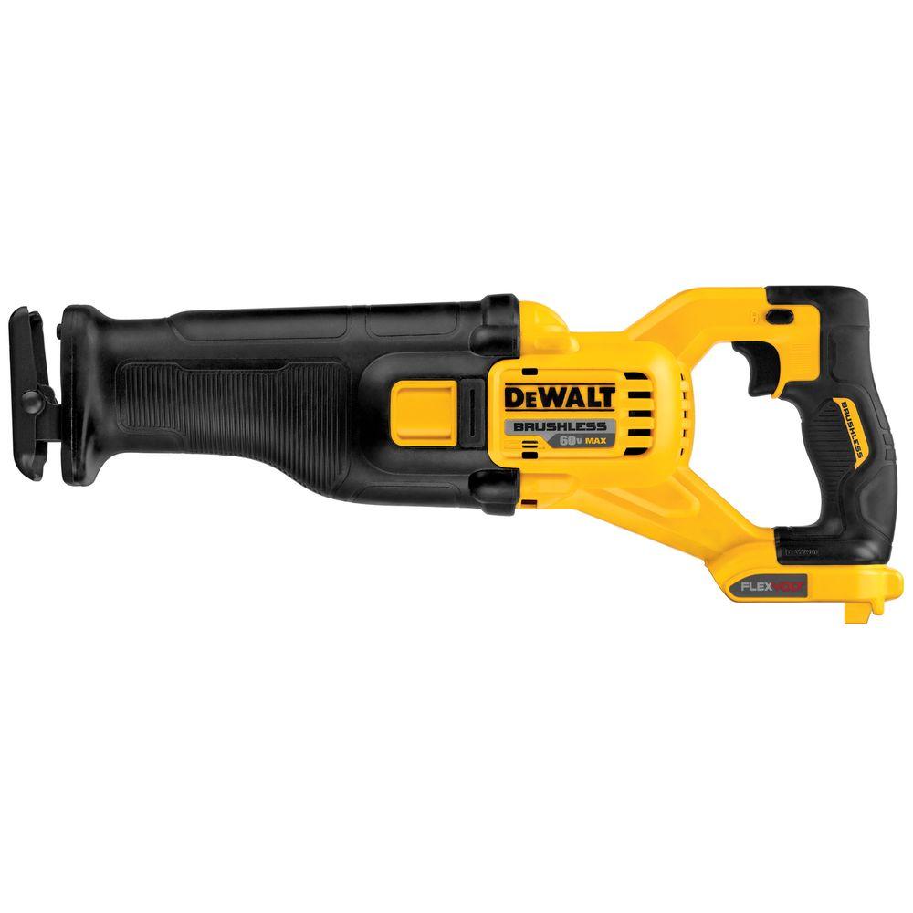 Dewalt Flexvolt 60 Volt Max Lithium Ion Cordless Brushless Reciprocating Saw Tool Only Dcs388b