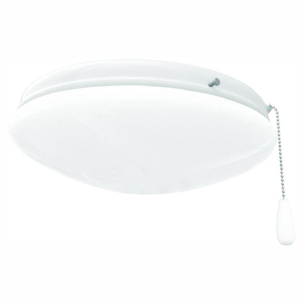 Progress Lighting Airpro 2 Light White Ceiling Fan Light