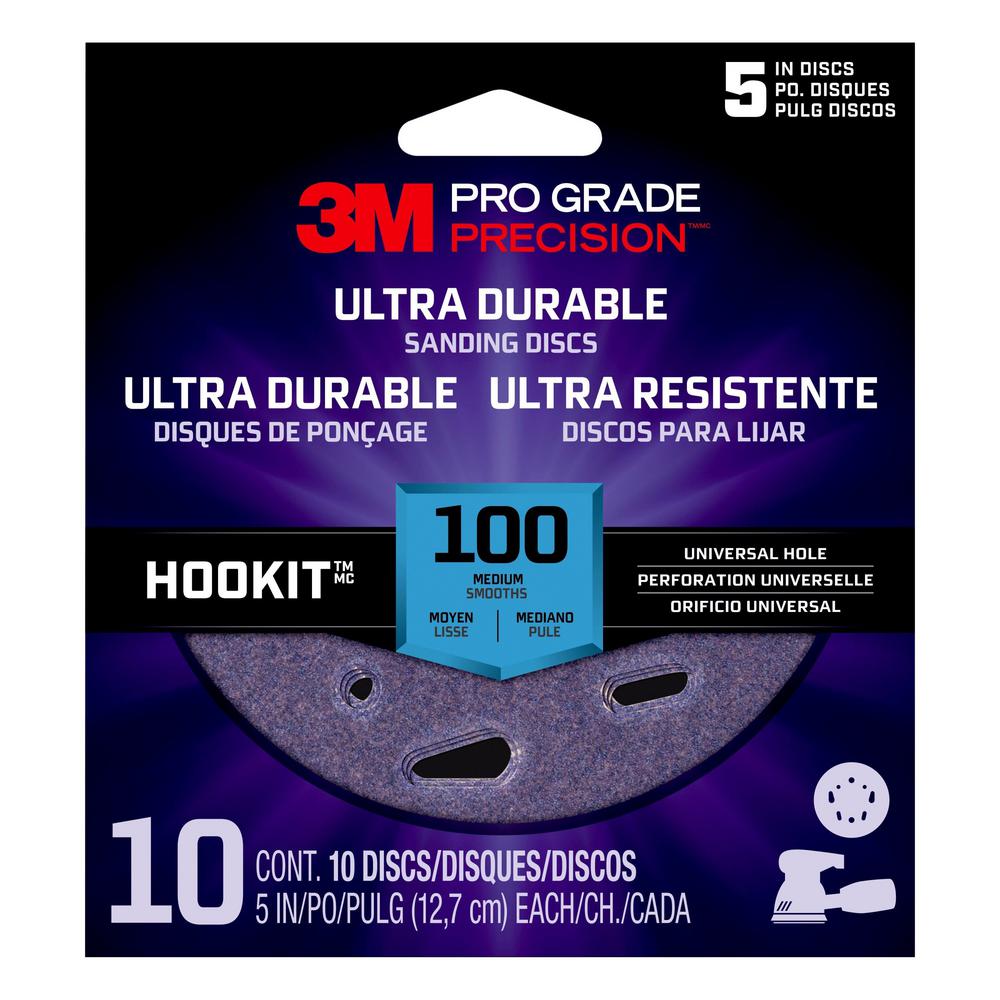 3M 88522NA-9-B Pro Grade 5-Inch 8-Hole Sanding Disc 