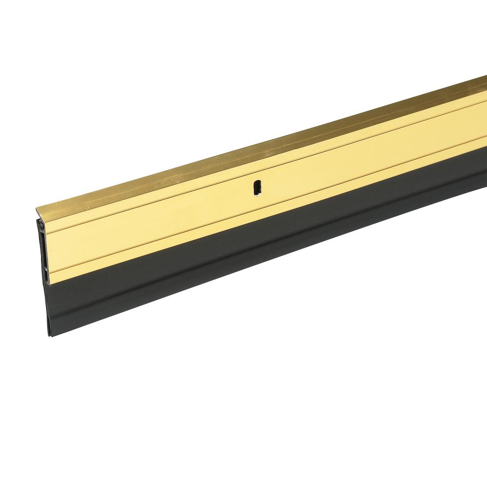 Frost King E O 2 In X 36 In Gold Heavy Duty Door Sweep A62 36gah