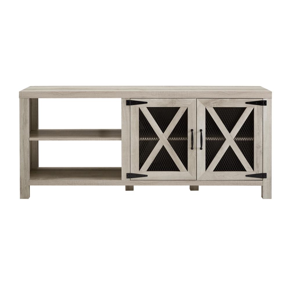 Walker Edison Furniture Company 58 In White Oak