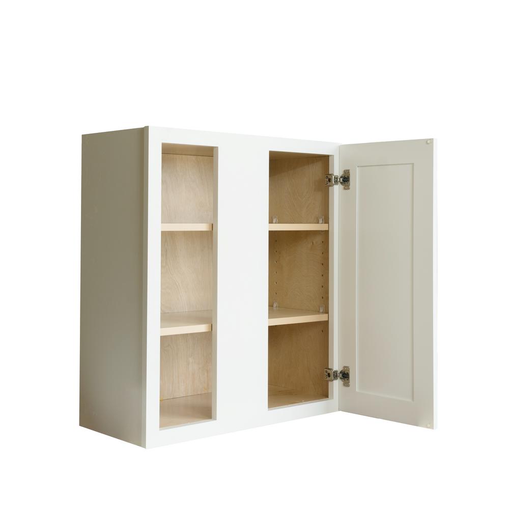 Bremen Ready To Assemble 27x36x12 In Wall Blind Corner Cabinet