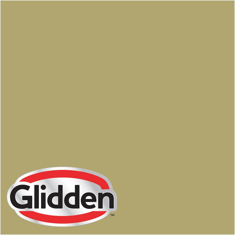 Glidden Premium 8 Oz Hdgg08 Spanish Olive Satin Interior Paint Sample