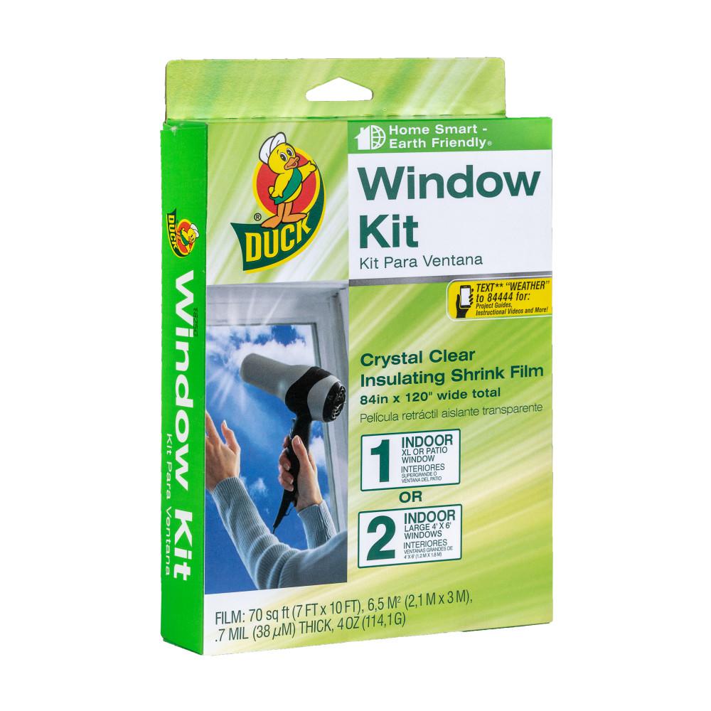 UPC 075353091234 product image for 84 in. x 120 in. Crystal Clear XL Patio Window Kit Shrink Film | upcitemdb.com