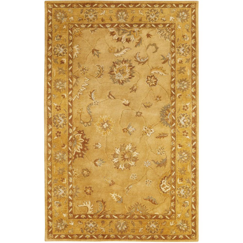 Home Decorators Collection Watercolor Gold 8 ft. x 11 ft. Area Rug