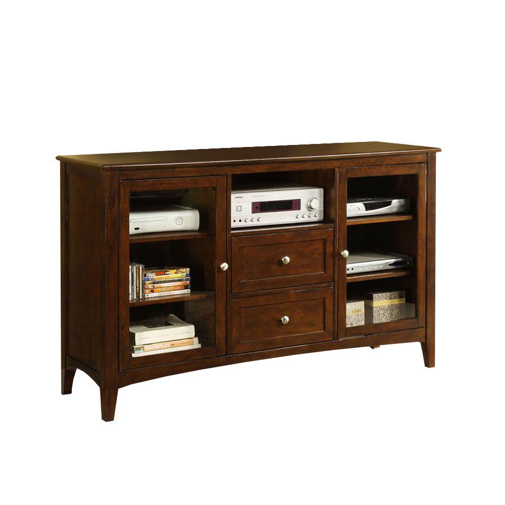 Worldwide Lancaster Dark Walnut Entertainment CenterCM5420TV