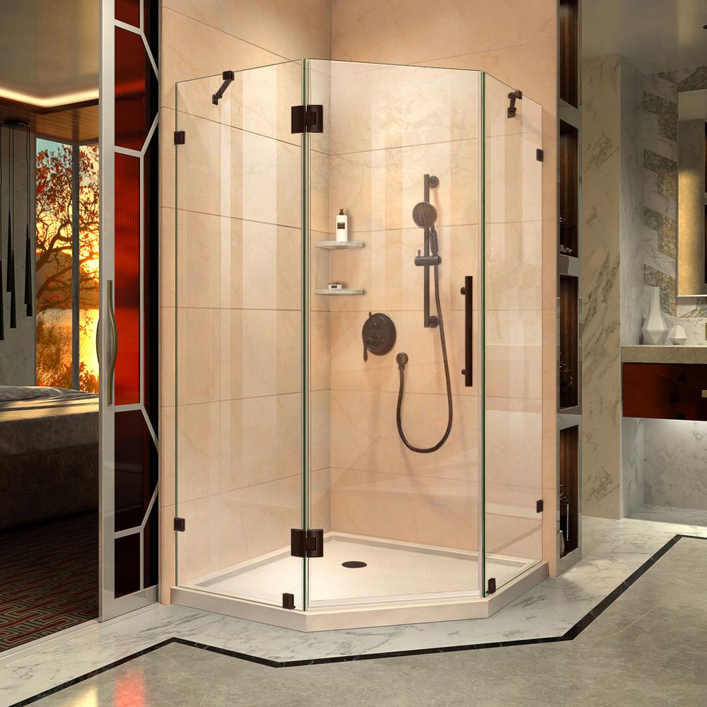 Dreamline Prism Lux 36 In X 74 75 Frameless Hinged Dreamline Prism Lux 36 In X 74 75 Frameless Hinged