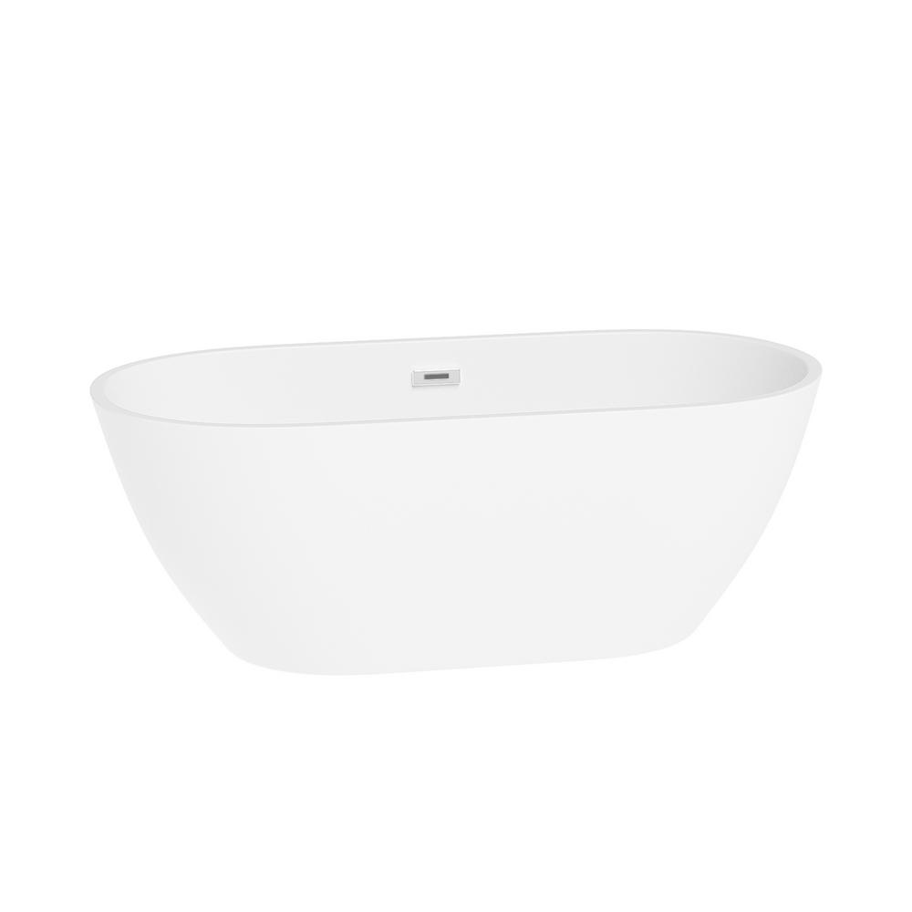 TopCraft 55 in. Contemporary Design Acrylic Soaking SPA NonWhirlpool