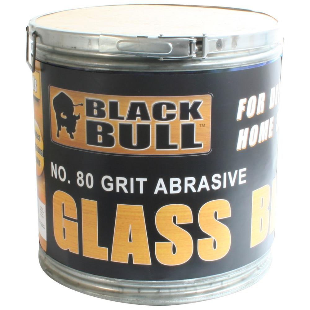BLACK BULL Blast Media 80Grit Glass BeadsSBGLAS The Home Depot