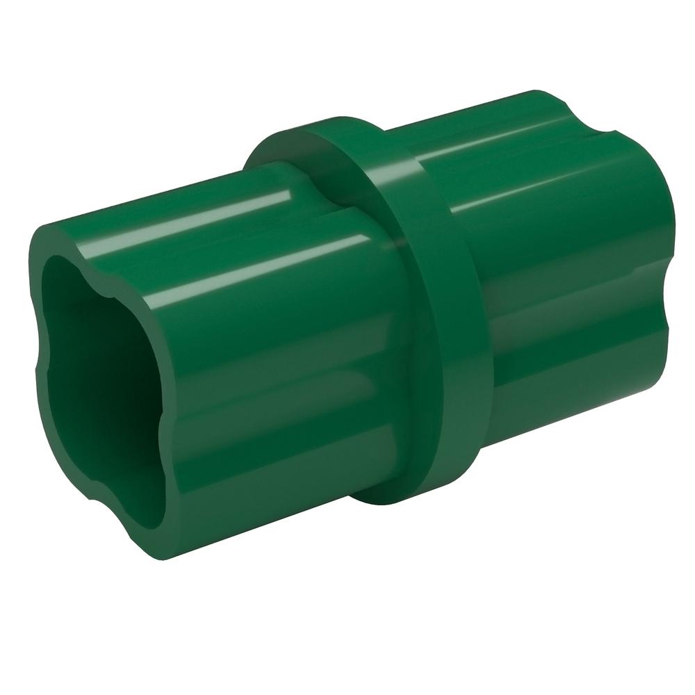 1//2 Size Pack of 10 Green Furniture Grade FORMUFIT F0123WE-GR-10 3-Way Elbow PVC Fitting
