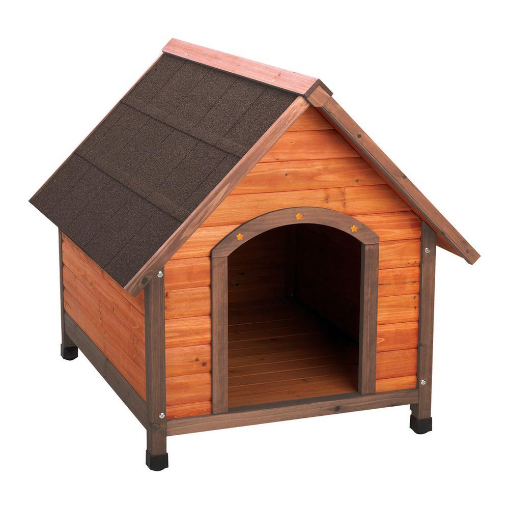 Premium+ Large A-Frame Doghouse-01707 - The Home Depot