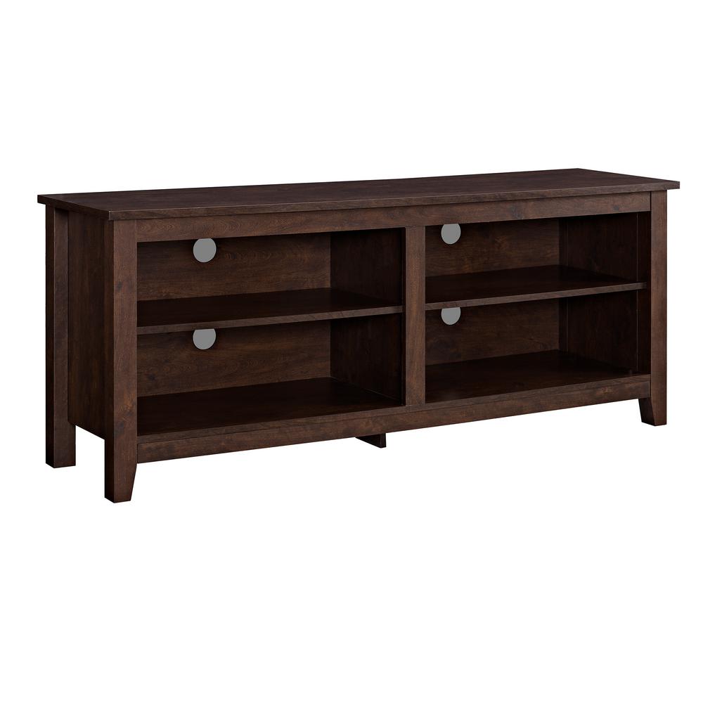 Walker Edison Furniture Company 58 In Wood Tv Media Stand