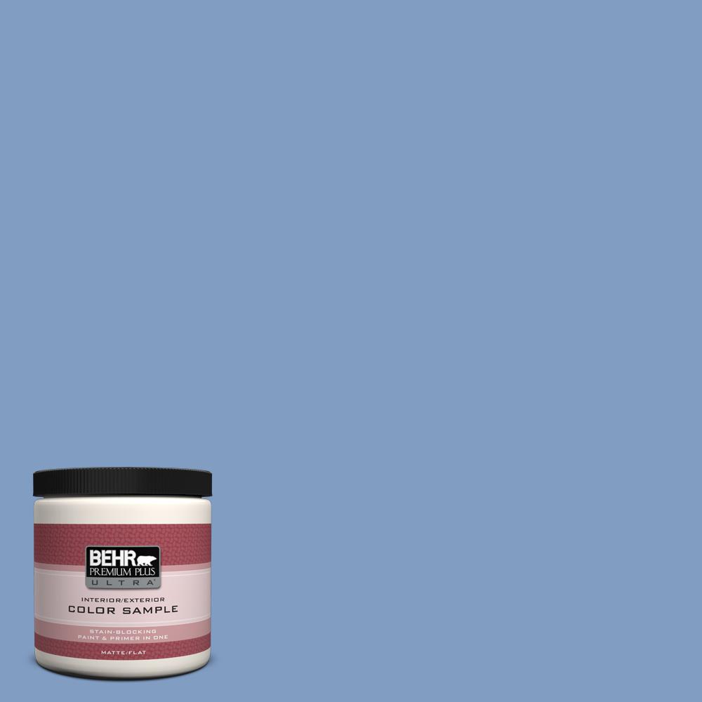 BEHR Premium Plus Ultra 8 oz. PPU145 Forever Denim Interior/Exterior