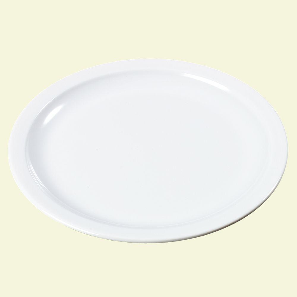 Carlisle 5.63 in. Diameter Melamine Bread and Butter Plate in White ... Carlisle 5.63 in. Diameter Melamine Bread and Butter Plate in White ...