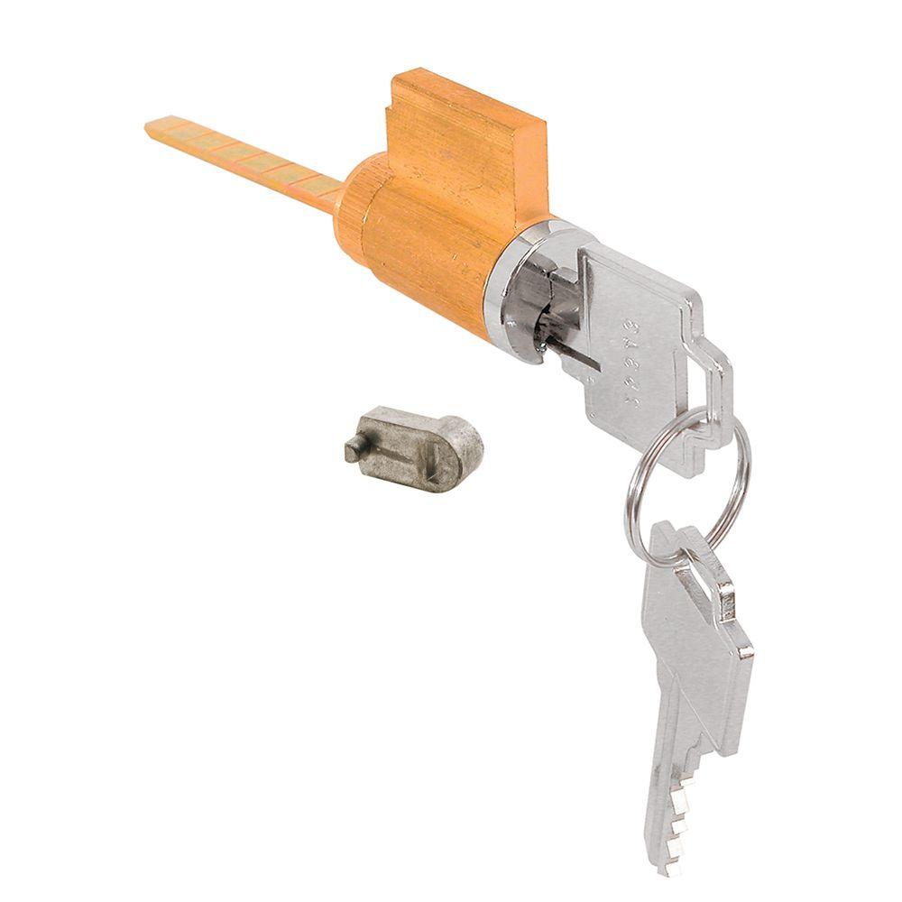 Prime Line Black Sliding Door Pin Lock With Ring S 4148 The Home