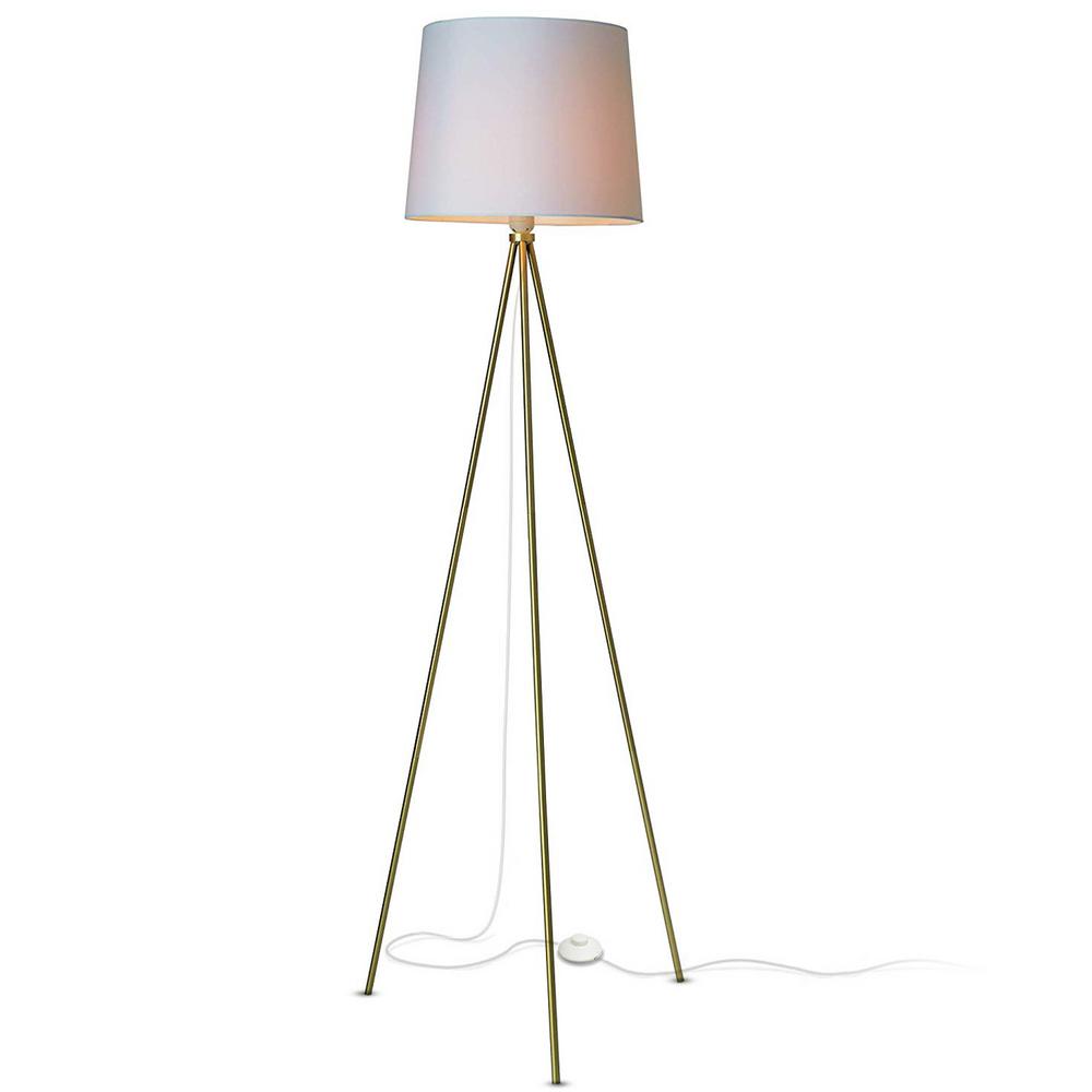 navy tripod lamp