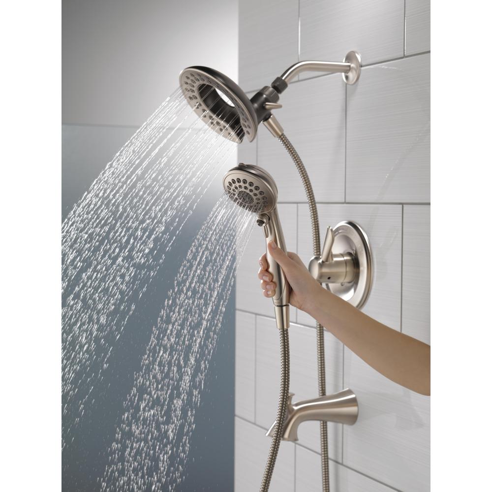 Delta Lahara In2ition 2 In 1 Single Handle 5 Spray Tub And Shower
