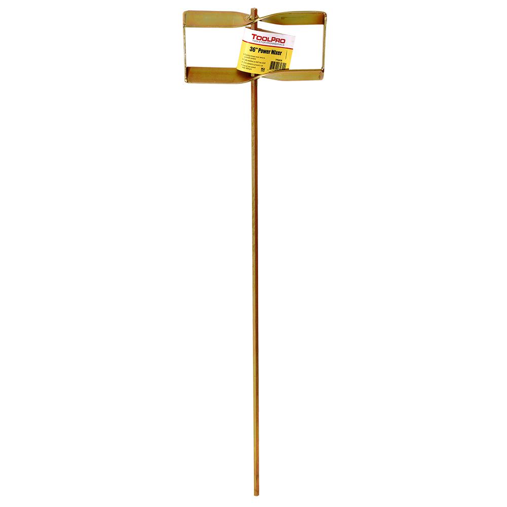 ToolPro 36 inch Drywall Mud Mixer with Pail Saver Tip by ToolPro