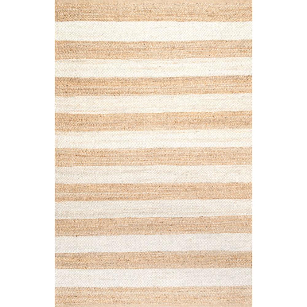 Nuloom Flatweave Alisia Stripes Jute Off White 9 Ft 6 In X 13 Nuloom Flatweave Alisia Stripes Jute Off White 9 Ft 6 In X 13