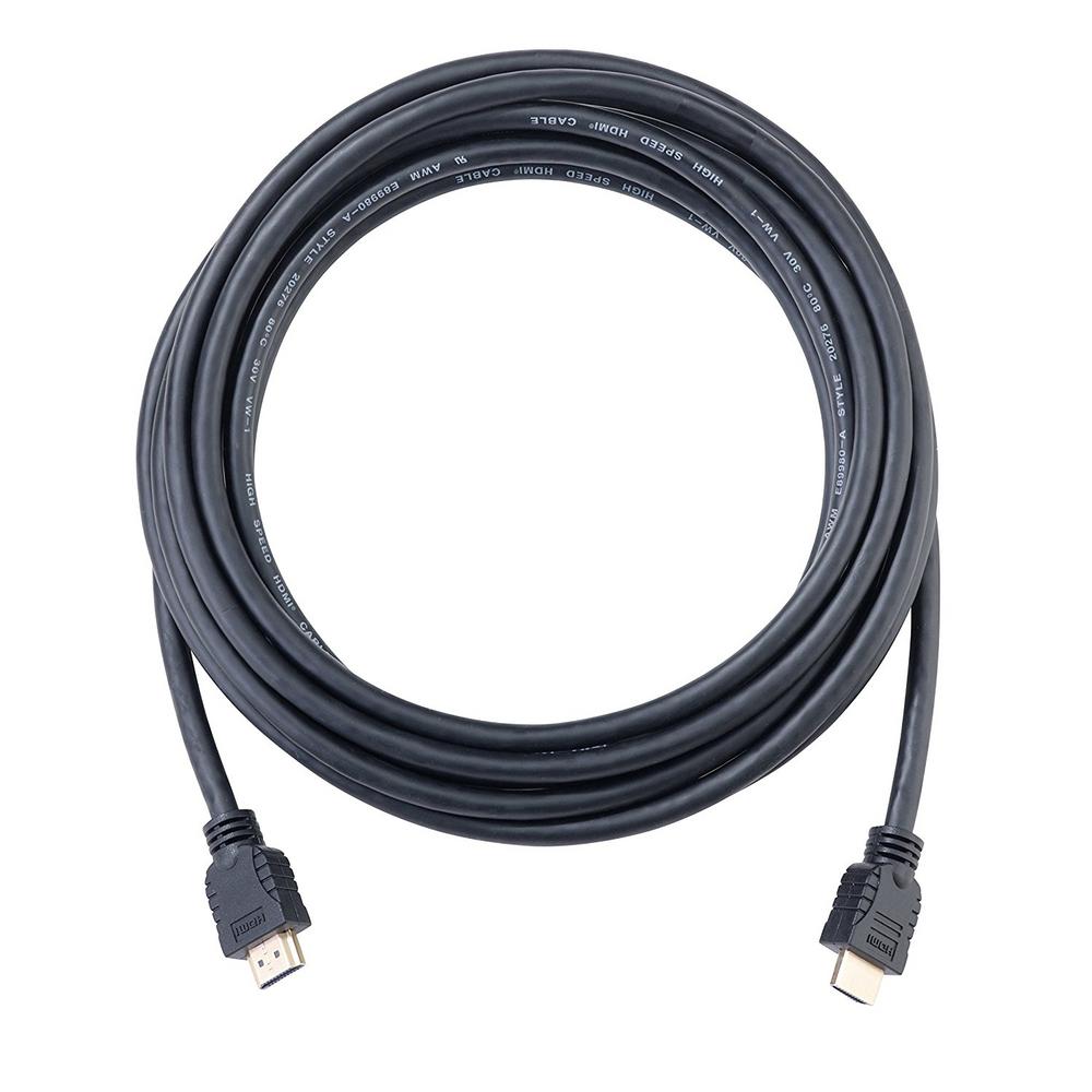 Leviton 10 ft. High Speed HDMI Cable with CL2 InWall, Black4190010E The Home Depot