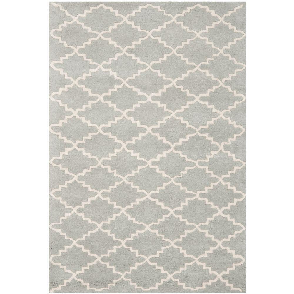 Safavieh Ham Grey Ivory 3 Ft X 5 Area Rug
