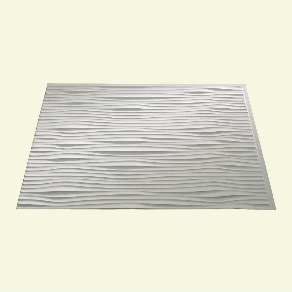 white pvc backsplash