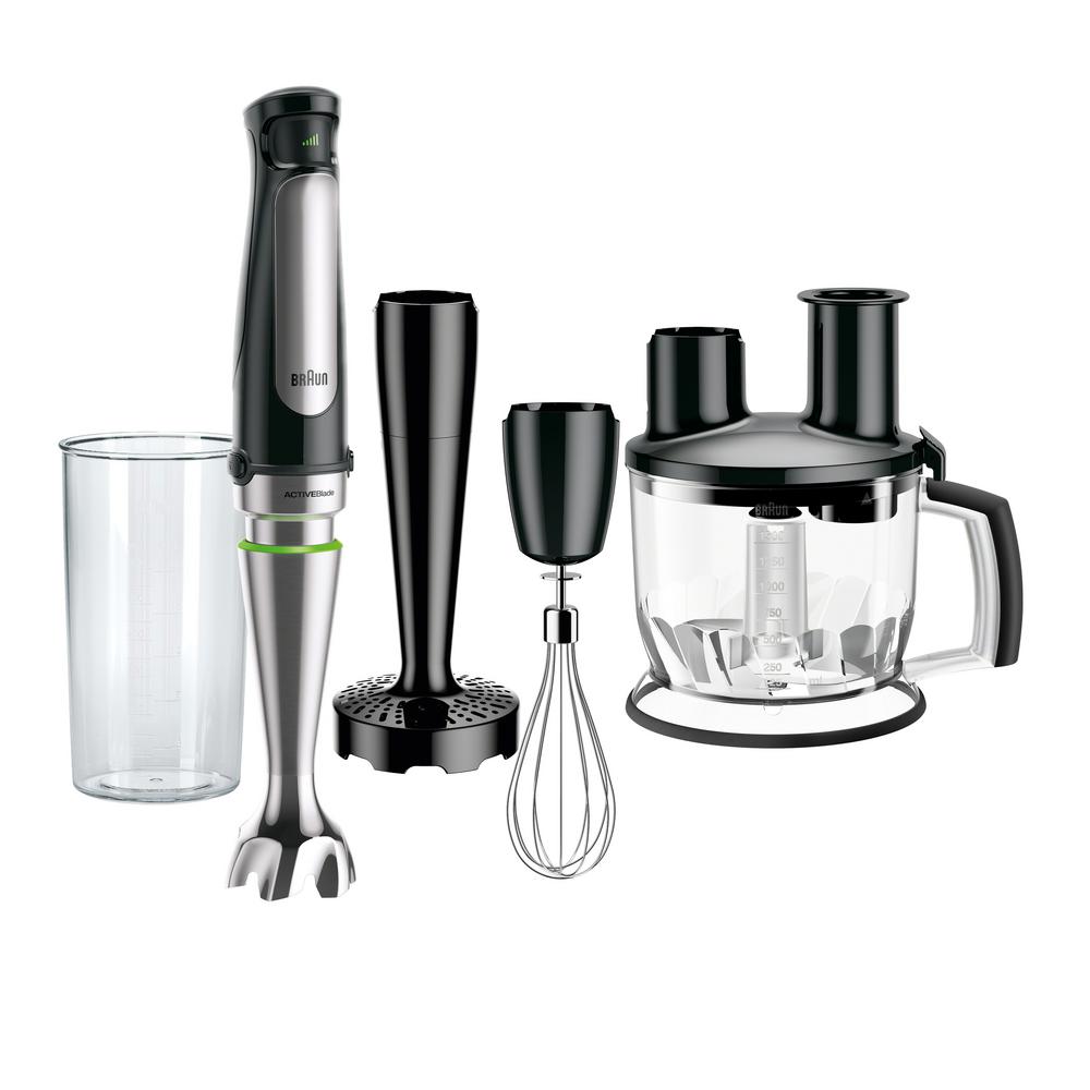Hand Mixer Set Whisk Food Processor Chopper Cup Blender Whipping Beaker Tool