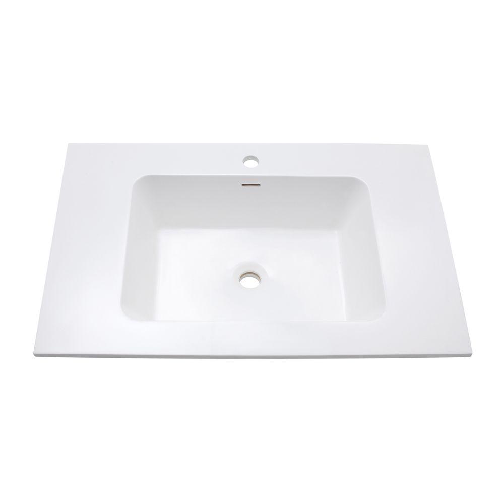 Solidsurface materials Vanity Tops Bathroom Vanities The Home Depot