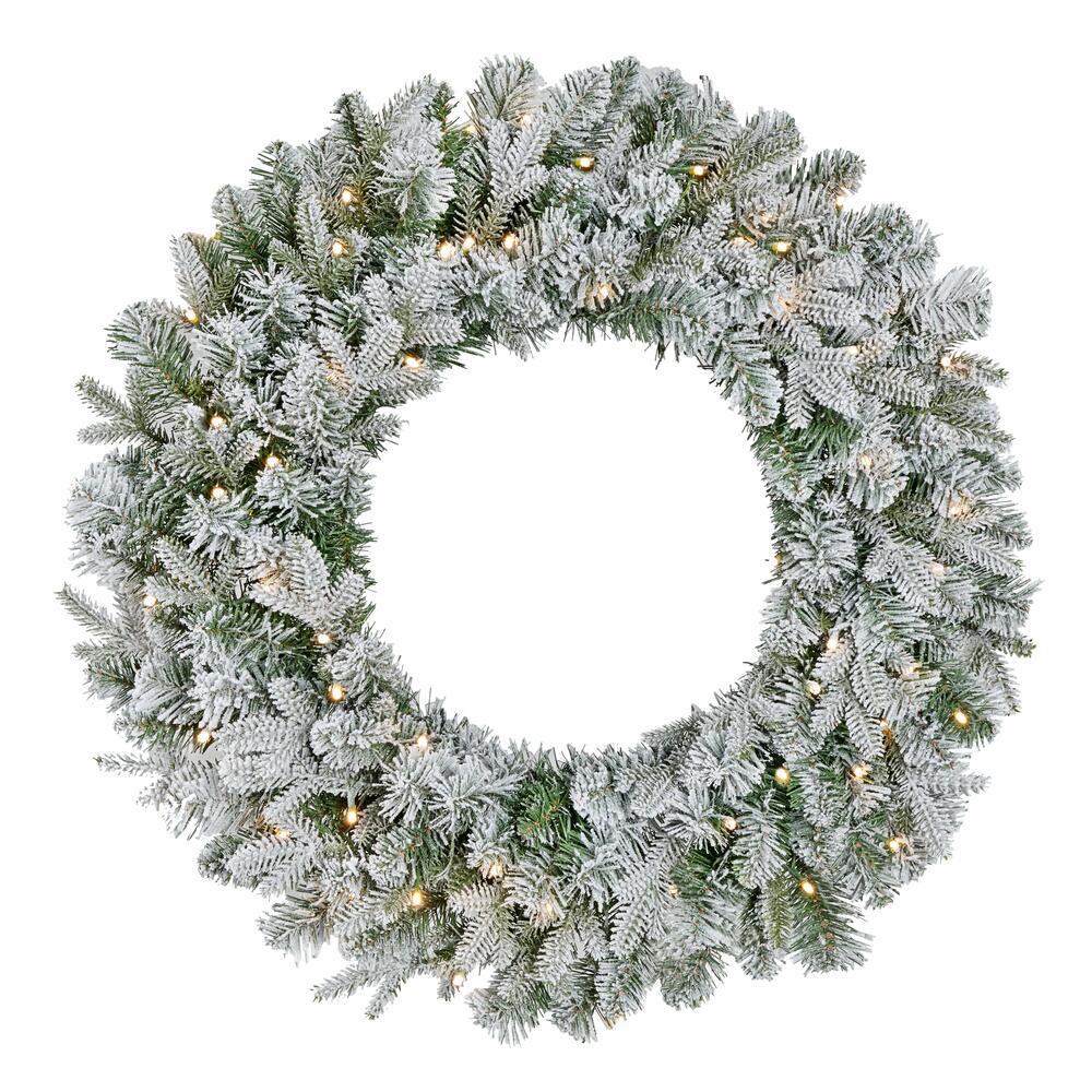 Battery Operated - Christmas Wreaths - Christmas Greenery - The Home Depot