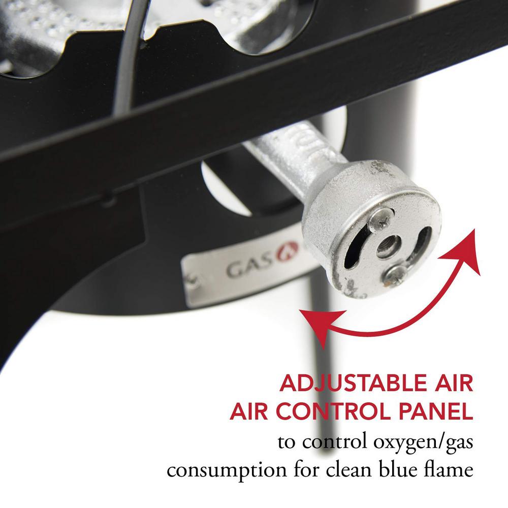 Gaz Un portable gaz propane 100,000 British Thermal Unit haute pression Single-Brûleur Outdoor Camp