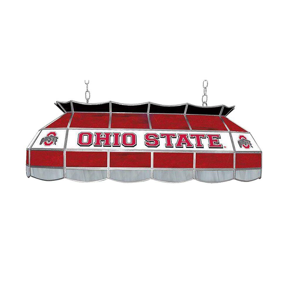 Trademark Global The Ohio State 3 Light 40 In Stained Glass