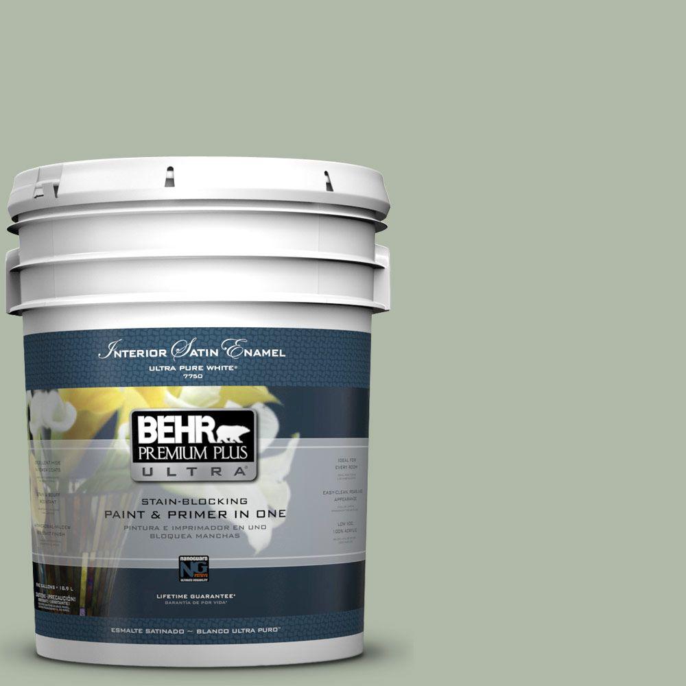 BEHR Premium Plus Ultra 5gal. N3903 Jojoba Satin Enamel Interior