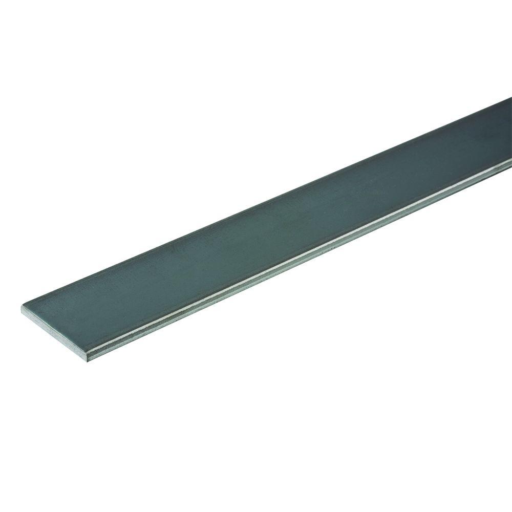 Everbilt 2 in. x 3/8 in. x 36 in. Plain Flat Bar-800237 - The Home ...