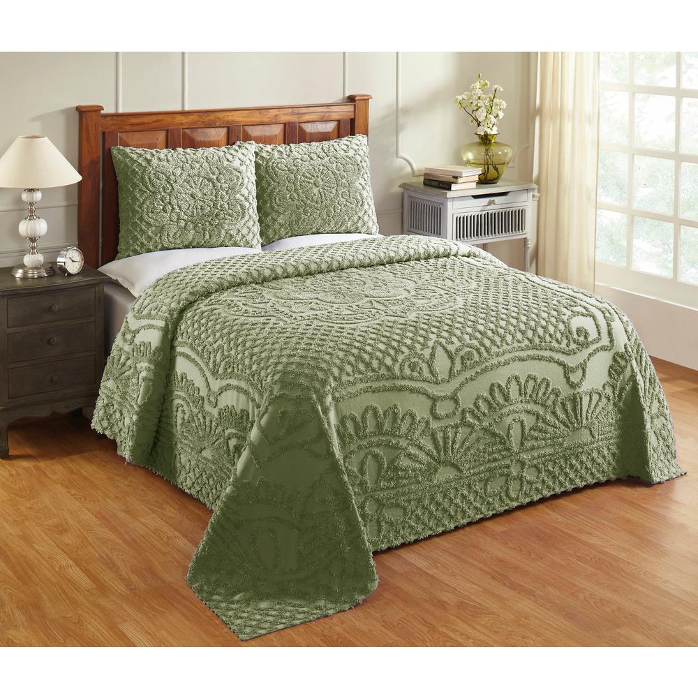 Better Trends Trevor Collection In Geometric Design Sage Queen 100 Cotton Tufted Chenille Bedspread Set Ss Bstrqusa The Home Depot - Sage Green Bedding Queen Better Trends Trevor Collection In Geometric Design Sage Queen 100 Cotton Tufted Chenille Bedspread Set Ss Bstrqusa The Home Depot - Sage Green Bedding Queen