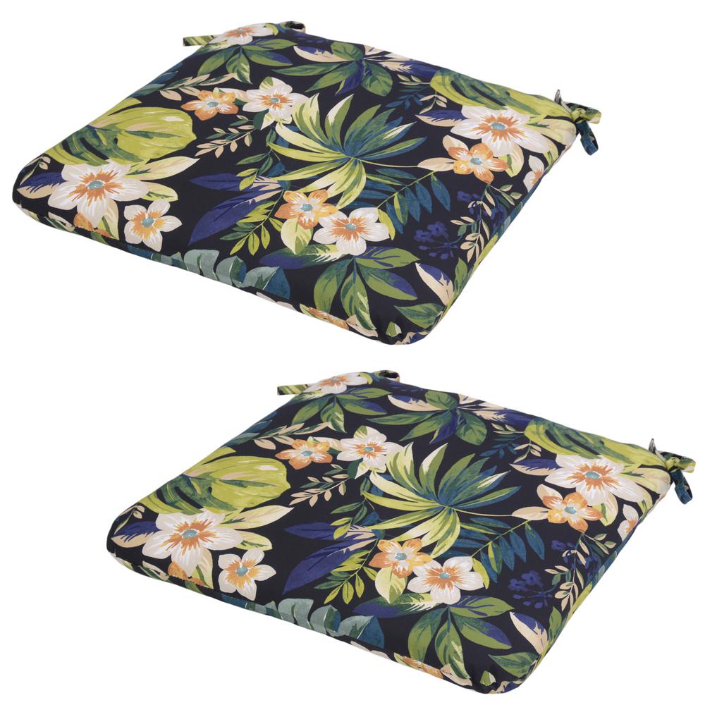 Caprice Tropical Outdoor Seat Cushion (Pack of 2)734802229000 The