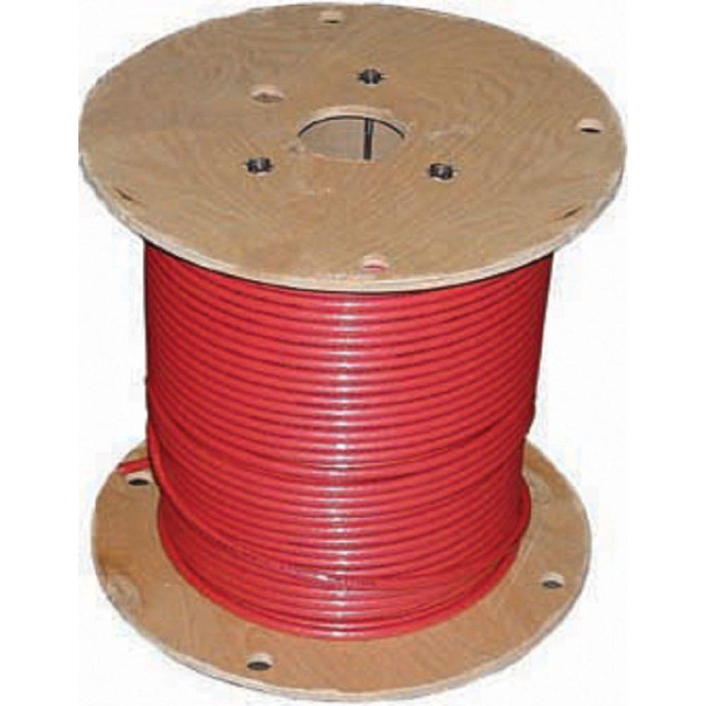 Southwire 1,000 ft. 2 Red Stranded CU SIMpull THHN Wire20501302 The