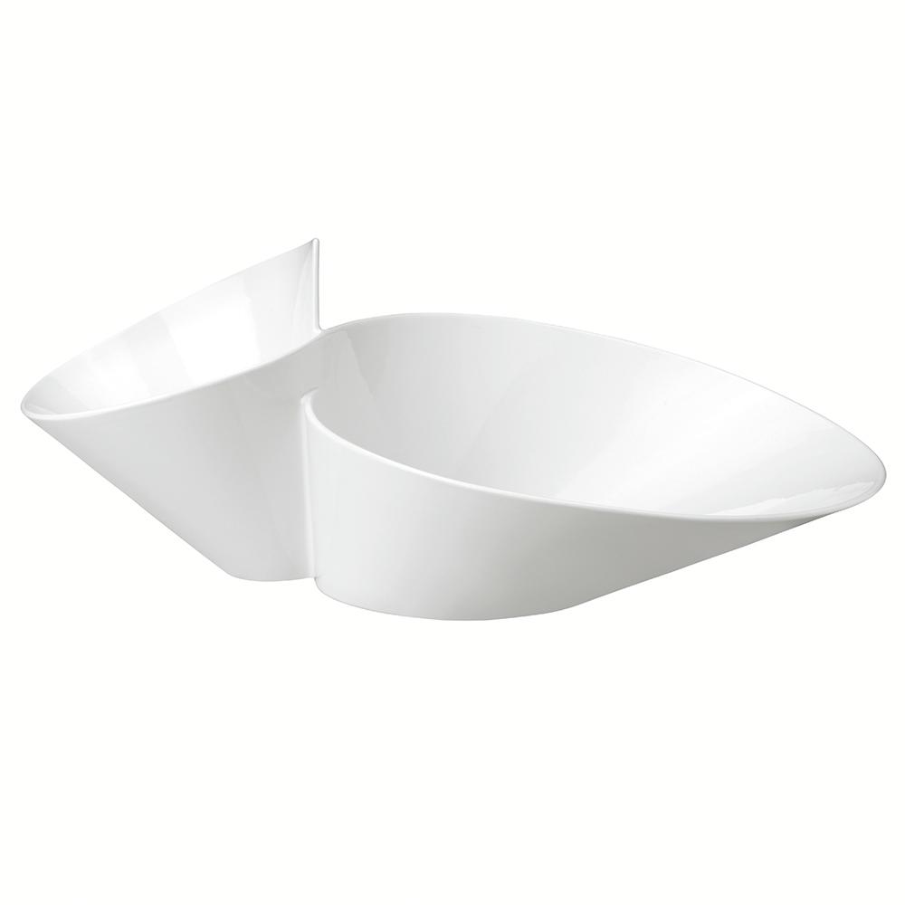 Villeroy & Boch New Wave White Porcelain Chip And Dip Bowl-1025256500 ...